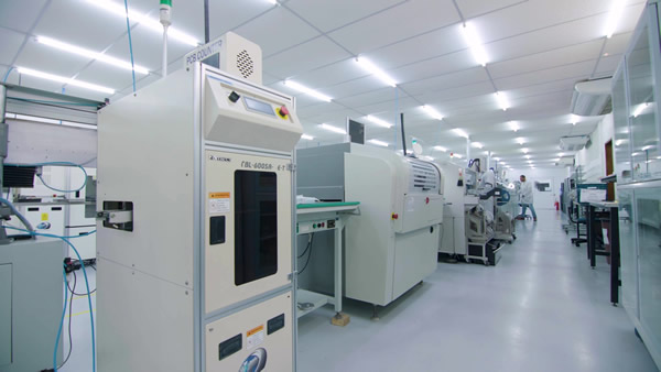 Linha de montagem Infinity Montagem